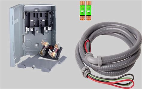 quick disconnect junction box|110v mini split disconnect box.